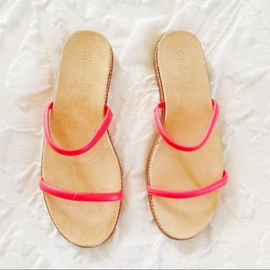 BOGO Madewell Paris Electric Pink Sandal New